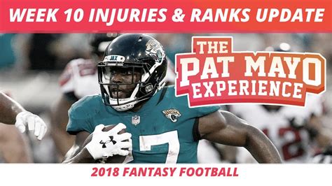 The Loop Fantasy Football Update Week 10: Injury bug hits hard in Cincinnati